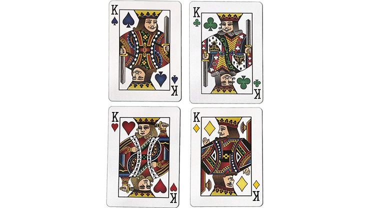 Hesslers Rider Back, Red Playing Cards