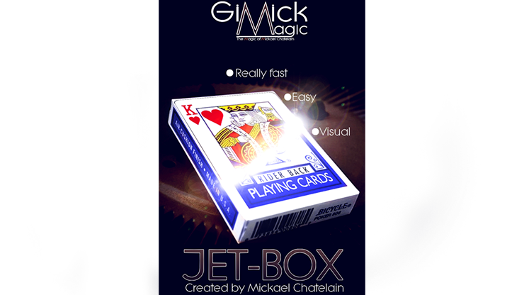 JET-BOX, Blue by Mickael Chatelain