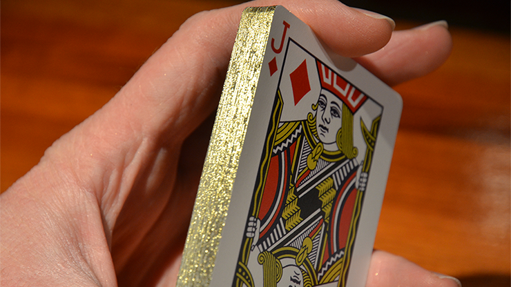 Vintage Label Playing Cards, Gold Gilded Black Edition by Craig Maidment