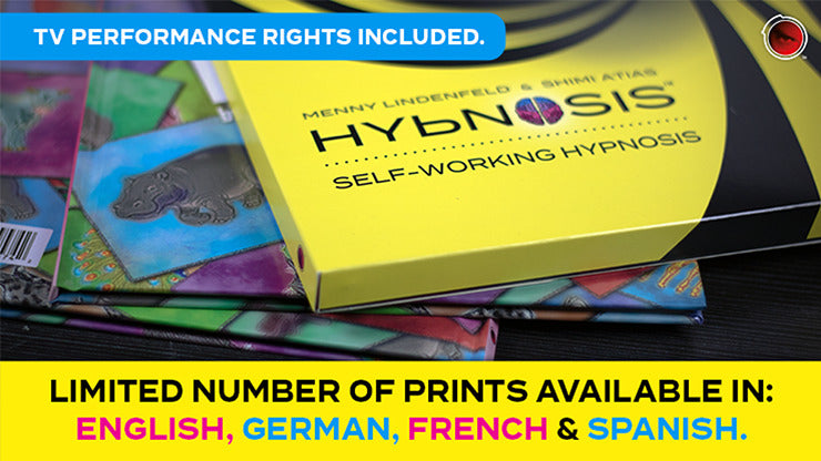 HYbNOSIS - JAPANESE BOOK SET LIMITED PRINT - HYPNOSIS WITHOUT HYPNOSIS, PRO SERIES by Menny Lindenfeld & Shimi Atias