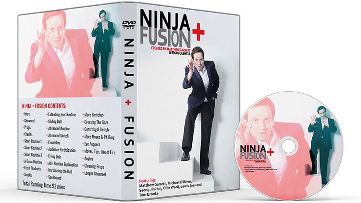 Ninja+ Fusion in Dark Black, With Online Instructions by Matthew Garrett & Brian Caswell