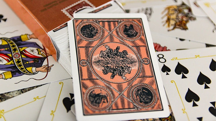 Circus No. 47, Peach Playing Cards