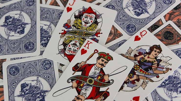 Circus No. 47, Peach Playing Cards