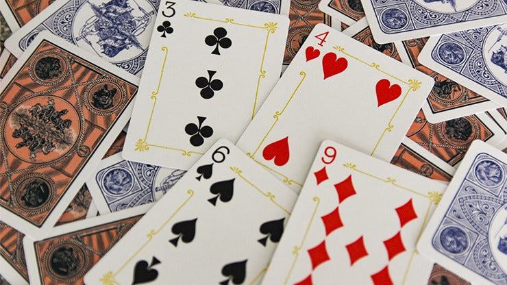 Circus No. 47, Peach Playing Cards