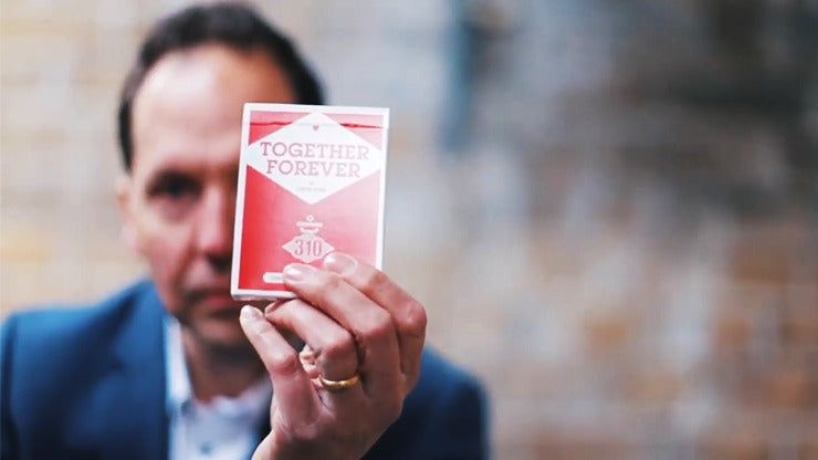 Copag 310 Together Forever, Red Playing Cards