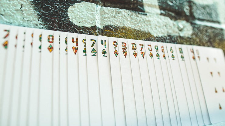 Bloodlines, Emerald Green Playing Cards by Riffle Shuffle