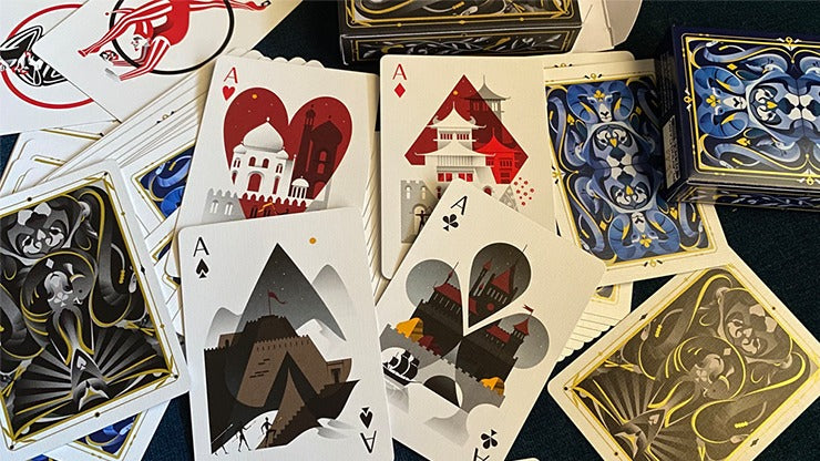 5th Kingdom Semi-Transformation, Artist Standard Edition Black 1 Way Playing Cards