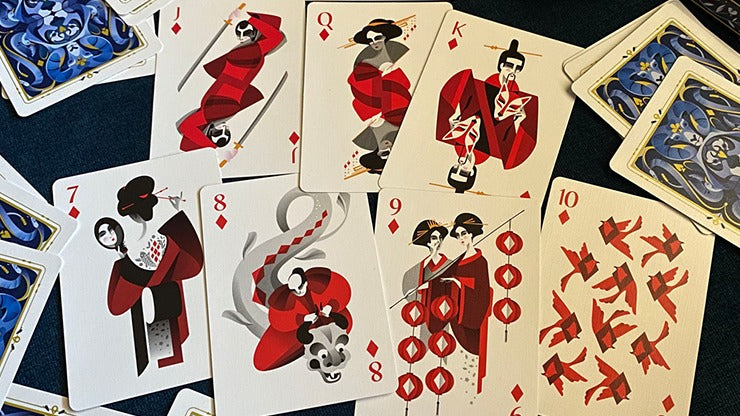 5th Kingdom Semi-Transformation, Artist Standard Edition Black 1 Way Playing Cards