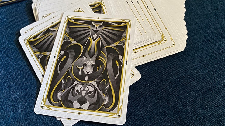 5th Kingdom Semi-Transformation, Artist Edition Gilded Gold 1 Way Playing Cards