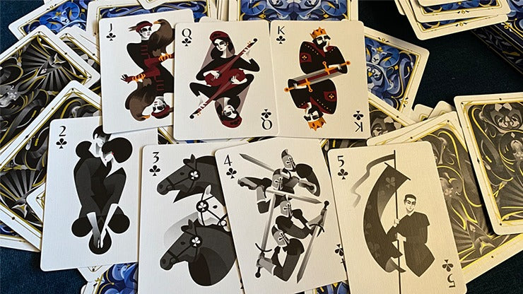 5th Kingdom Semi-Transformation, Artist Edition Gilded Gold 1 Way Playing Cards