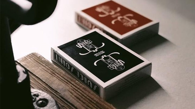 Juice Joint, Black Playing Cards by Michael McClure