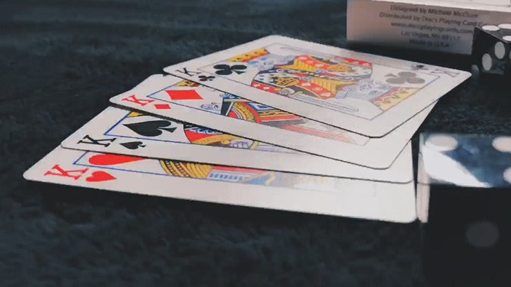 Juice Joint, Black Playing Cards by Michael McClure