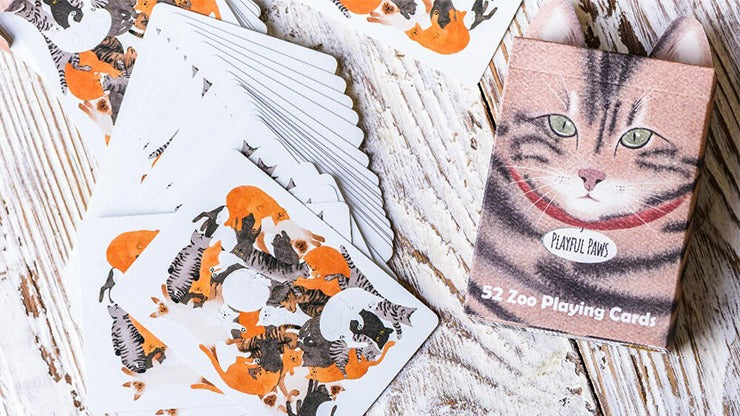 Zoo 52, Playful Paws Playing Cards by Elephant Playing Cards