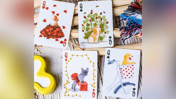 Zoo 52, Woof Whiskers Playing Cards by Elephant Playing Cards