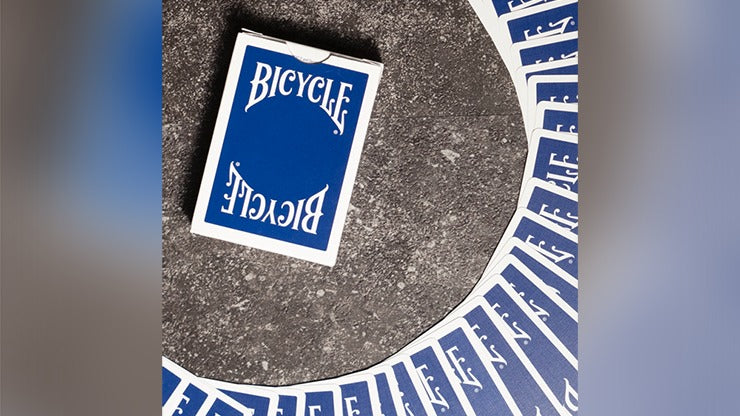 Bicycle Insignia Back, Blue Playing Cards