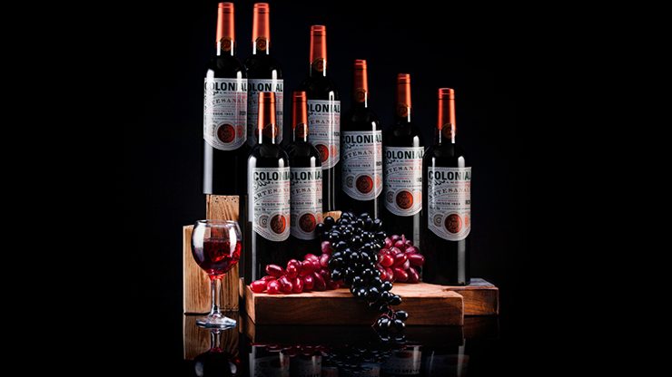 Marshall Multiplying Wine Bottles by Tora Magic