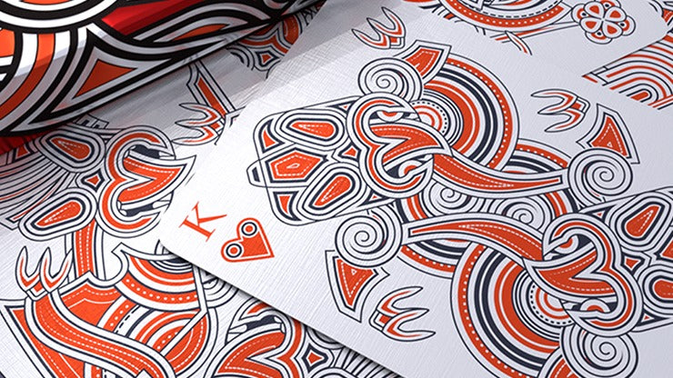 Hello Tiki, Red Playing Cards