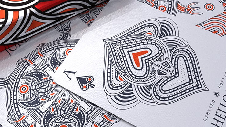 Hello Tiki, Red Playing Cards