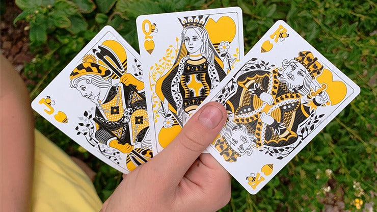 Gilded Bicycle Beekeeper Playing Cards, Dark