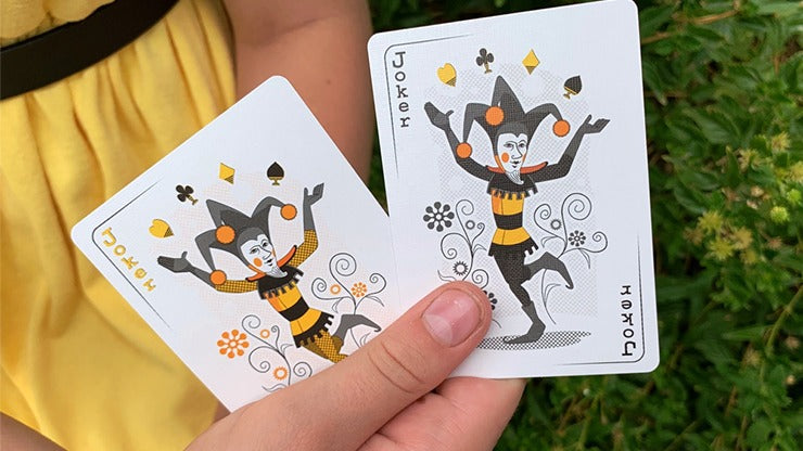 Gilded Bicycle Beekeeper Playing Cards, Dark