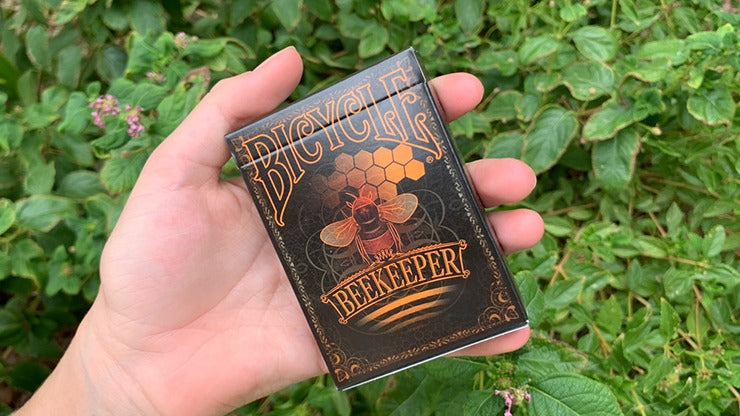 Gilded Bicycle Beekeeper Playing Cards, Dark
