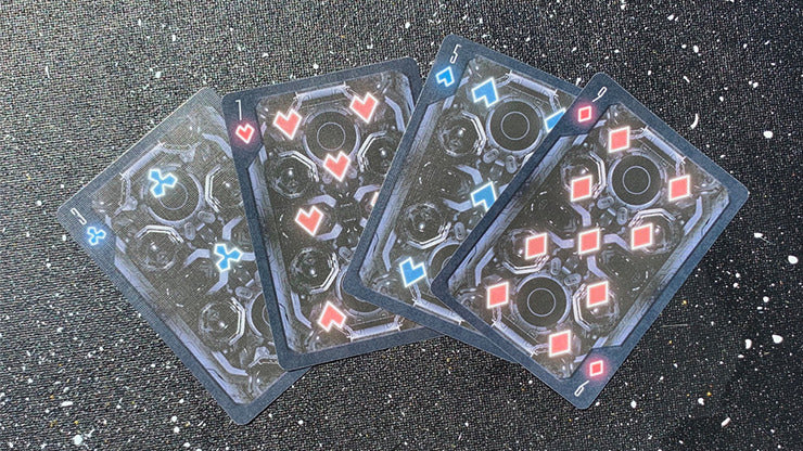 Gilded Bicycle Astronaut Playing Cards