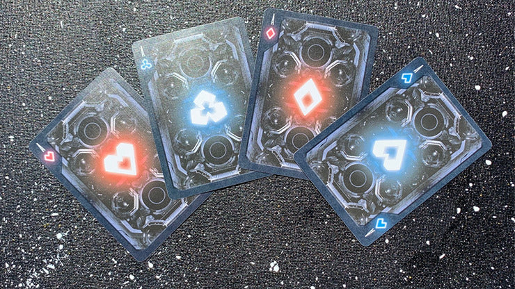Gilded Bicycle Astronaut Playing Cards