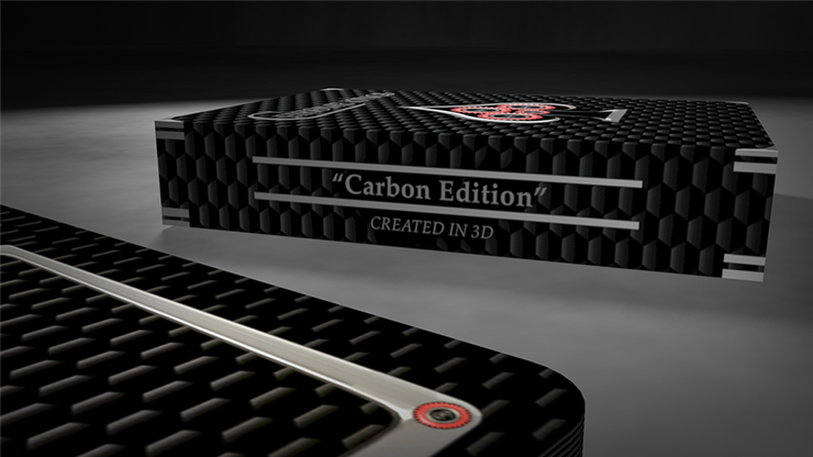 Chrome Kings Carbon Playing Cards, Standard