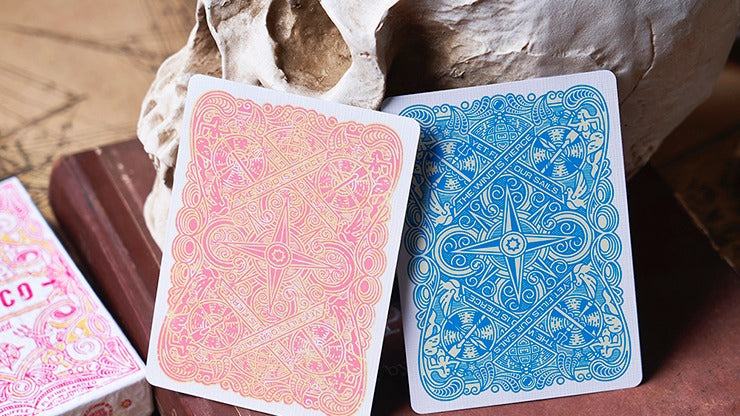 Sirocco Weathered, Numbered Seal Playing Cards by Riffle Shuffle