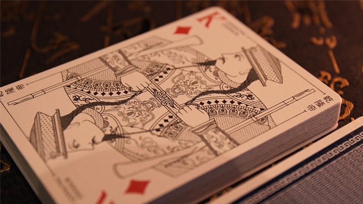 Chao, Blue Playing Cards by MPC