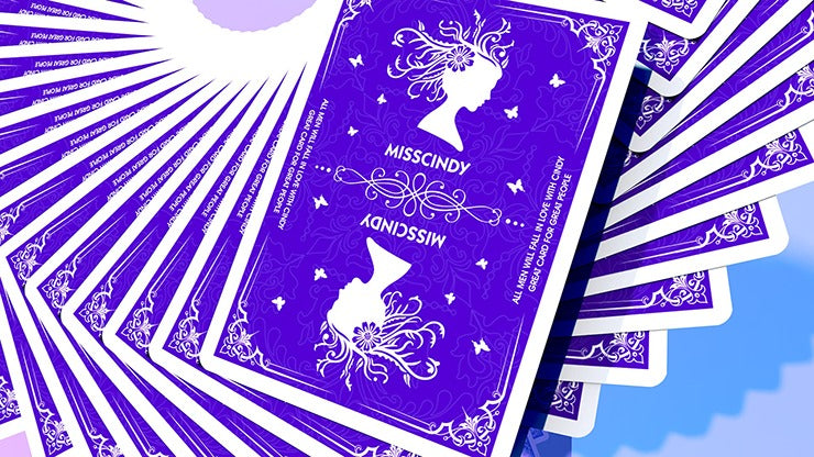 Miss Cindy Playing Cards by TCC