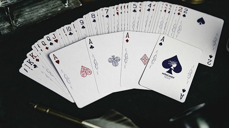 Miss Cindy Playing Cards by TCC