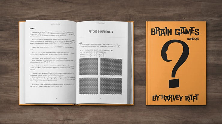 BRAIN GAMES, 2 Volume Set by Harvey Raft