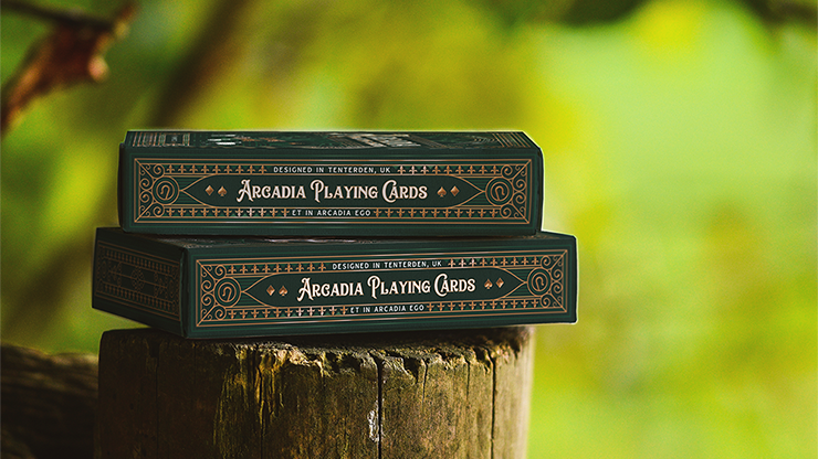 The Arcadia Signature Edition, Green Playing Cards by Arcadia Playing Cards