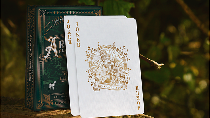 The Arcadia Signature Edition, Green Playing Cards by Arcadia Playing Cards