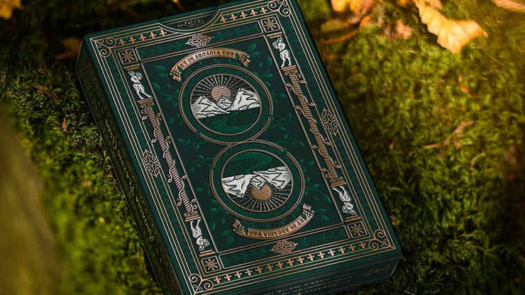 The Arcadia Signature Edition, Green Playing Cards by Arcadia Playing Cards