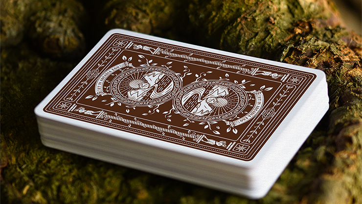 The Arcadia Signature Edition, Brown Playing Cards by Arcadia Playing Cards