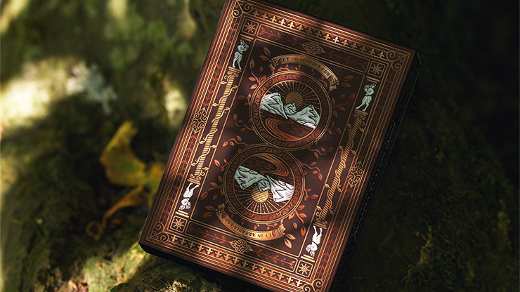 The Arcadia Signature Edition, Brown Playing Cards by Arcadia Playing Cards