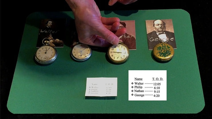 The Path-Finder Clear Pocket Index Pair, Gimmick and Online Instructions by Christopher Taylor