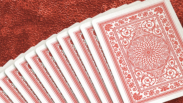 Eclipse Comic, Red Vintage Transformation Playing Cards