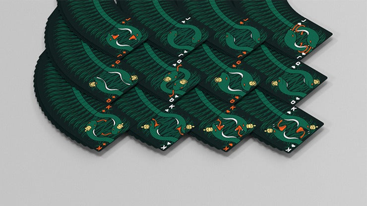 The Serpent, Green Playing Cards