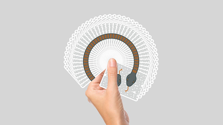 The Serpent, White Playing Cards
