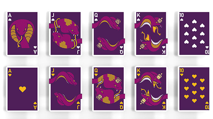 The Serpent, Purple Playing Cards