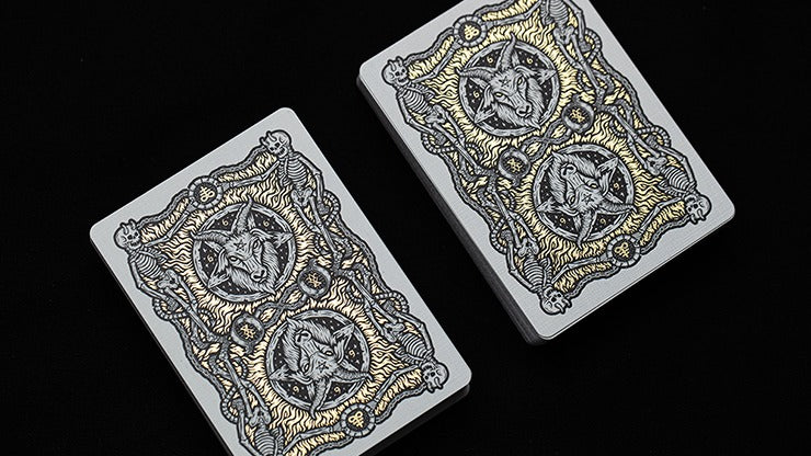 666 Dark Reserves, Gold Foil Playing Cards