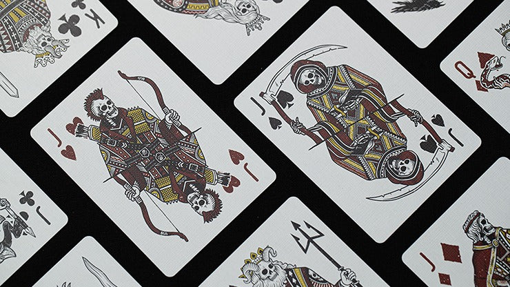 666 Dark Reserves, Gold Foil Playing Cards