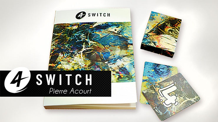4 Switch, Gimmicks and Online Instructions by Pierre Acourt & Magic Dream