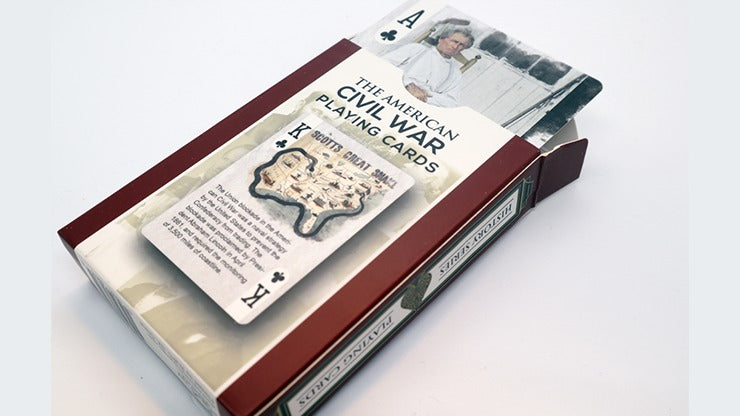 History Of American Civil War Playing Cards