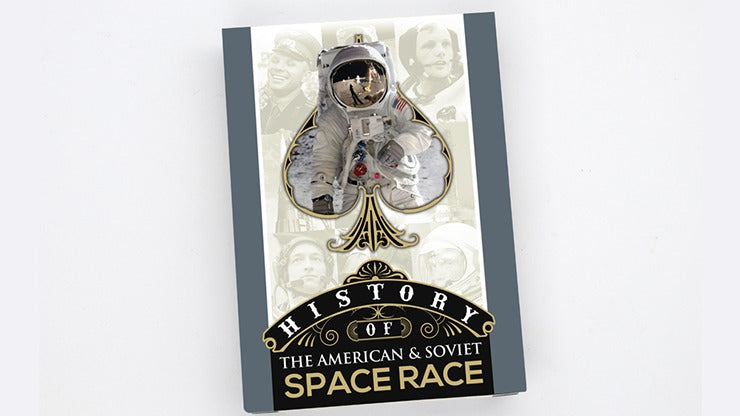 History Of Space Race Playing Cards