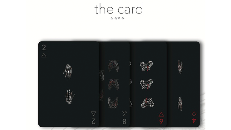Black Trauma Playing Cards