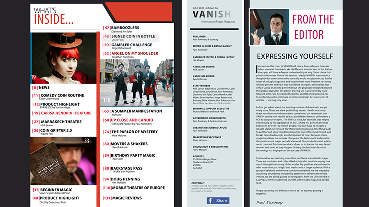 Vanish Magazine #36 - ebook
